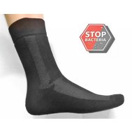 Ponožky Siltex černé TEPLÉ, Stop bakteria